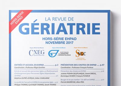 La REVUE de Gériatrie